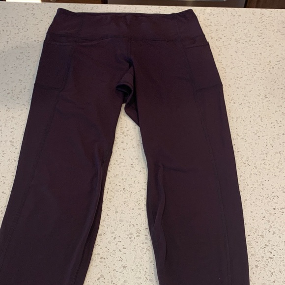 Patagonia Dark Plum Leggings large - Picture 1 of 5